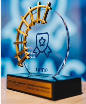 ALV Tintas recebe prêmio da Rumo - Troféu Programa Parceria em Movimento da Rumo Logística